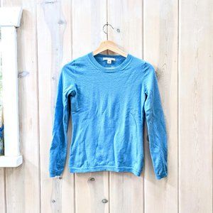 Banana Republic Baby Blue Merino Wool Crew Neck Sweater Women's S